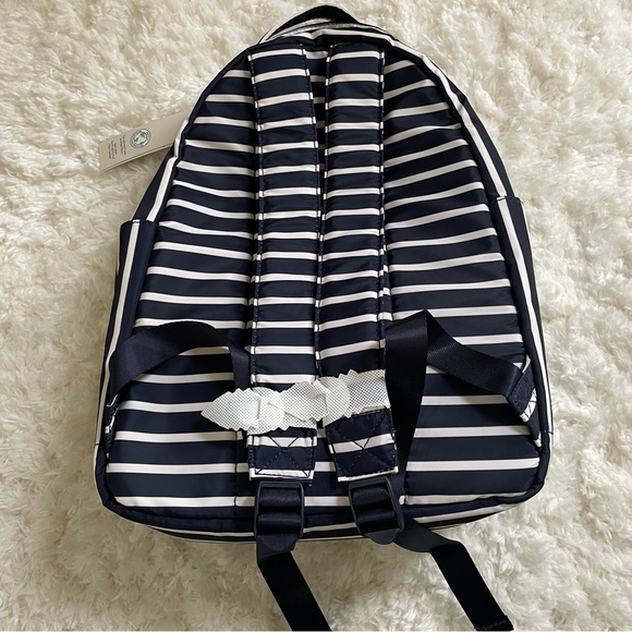 No Boundaries Navy Stripe Dome Backpack - Picture 2 of 8